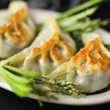 顺誉食品速冻韭菜饺子粤式点心韭菜饺子冷冻食品广式早点